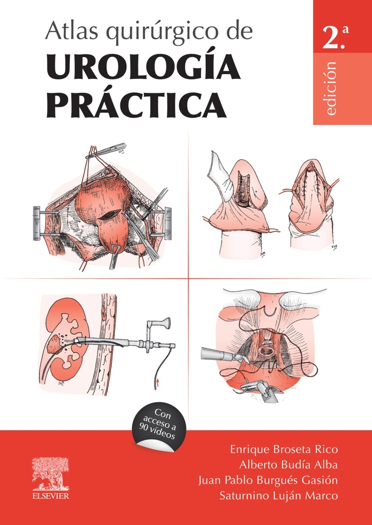 ATLAS QUIRÚRGICO DE UROLOGÍA PRÁCTICA-ISBN:9788491138464