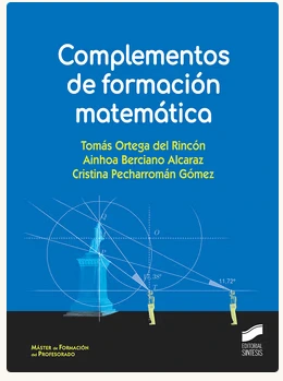 COMPLEMENTOS DE FORMACIÓN MATEMÁTICA_ISBN:9788491712435