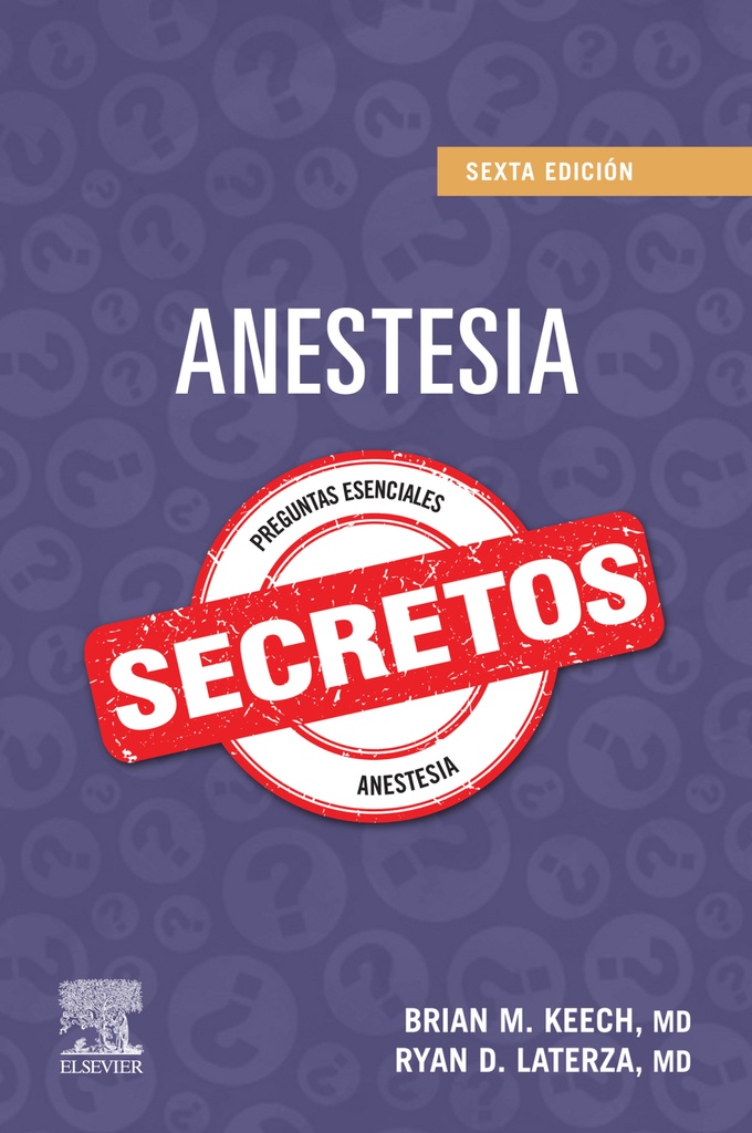 ANESTESIA. SECRETOS-ISBN:9788491139454
